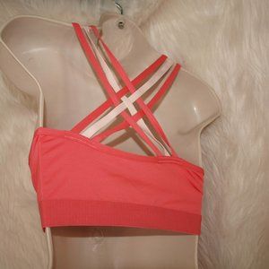 SPORTS BRA BY AVIA SIZE XXL/2XL Coral USED For Photos